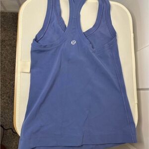lululemon athletica Blue Women's Nulu Racerback Tank Top